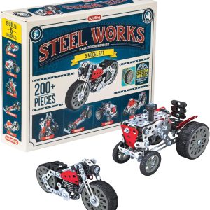 Schylling Steel Works 5 Model Construction Building Kit
